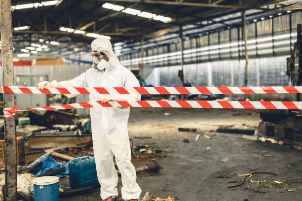 Professional Biohazard technician working in Schwenksville, PA
